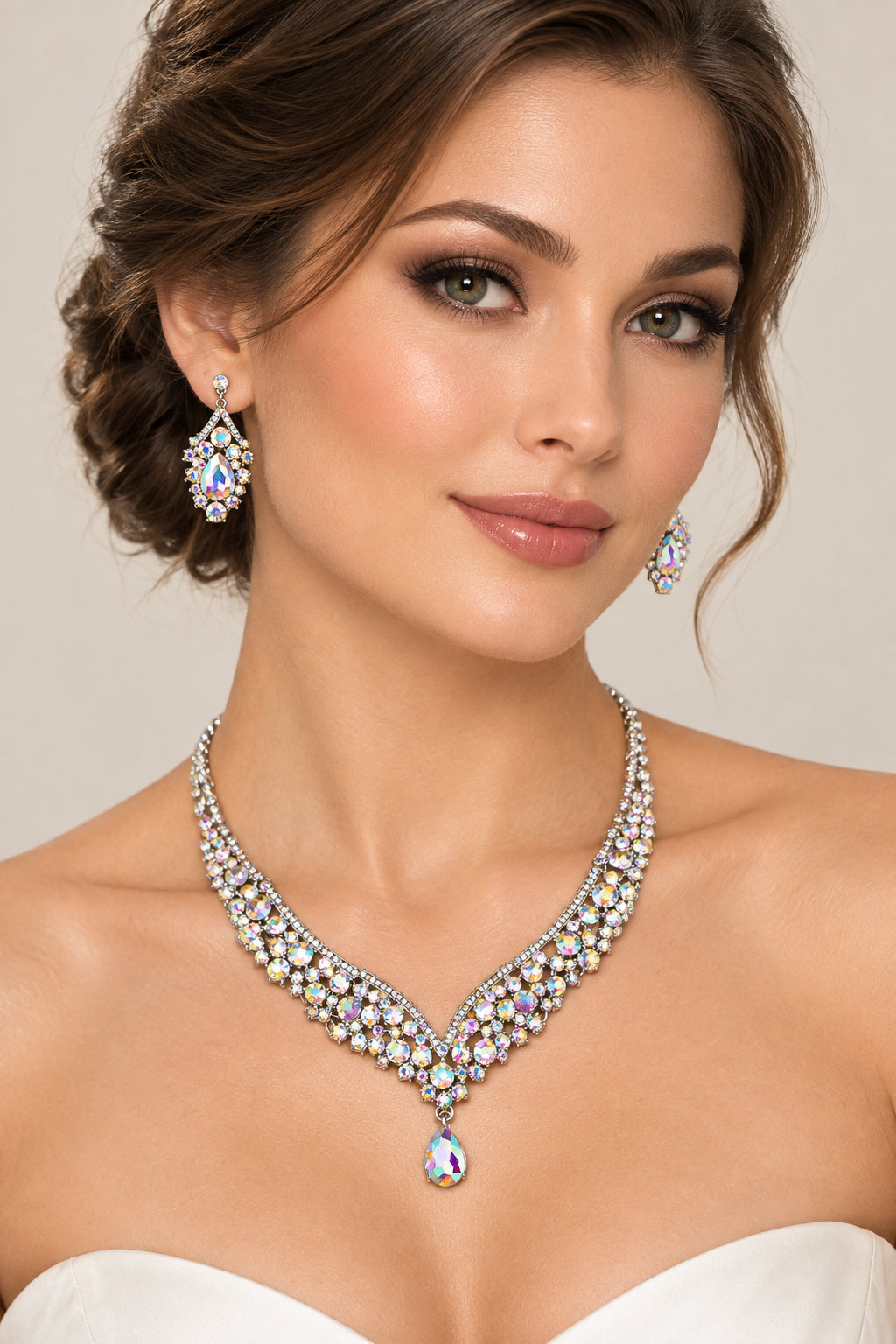 La Parure Royale Impériale Strass & Cristaux- Maison C&N