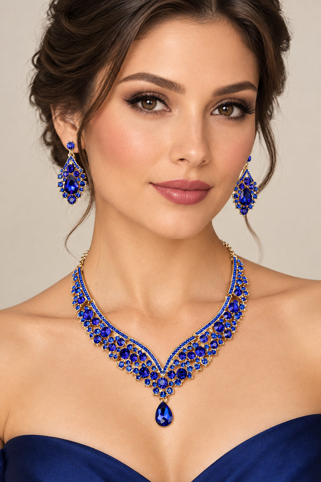 La Parure Royale Impériale Strass & Cristaux- Maison C&N