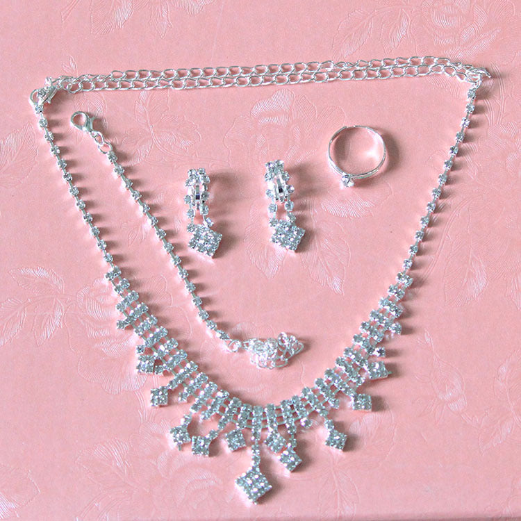 La Parure Royale Strass Eclat (Set 4 Pièces)- Maison C&N
