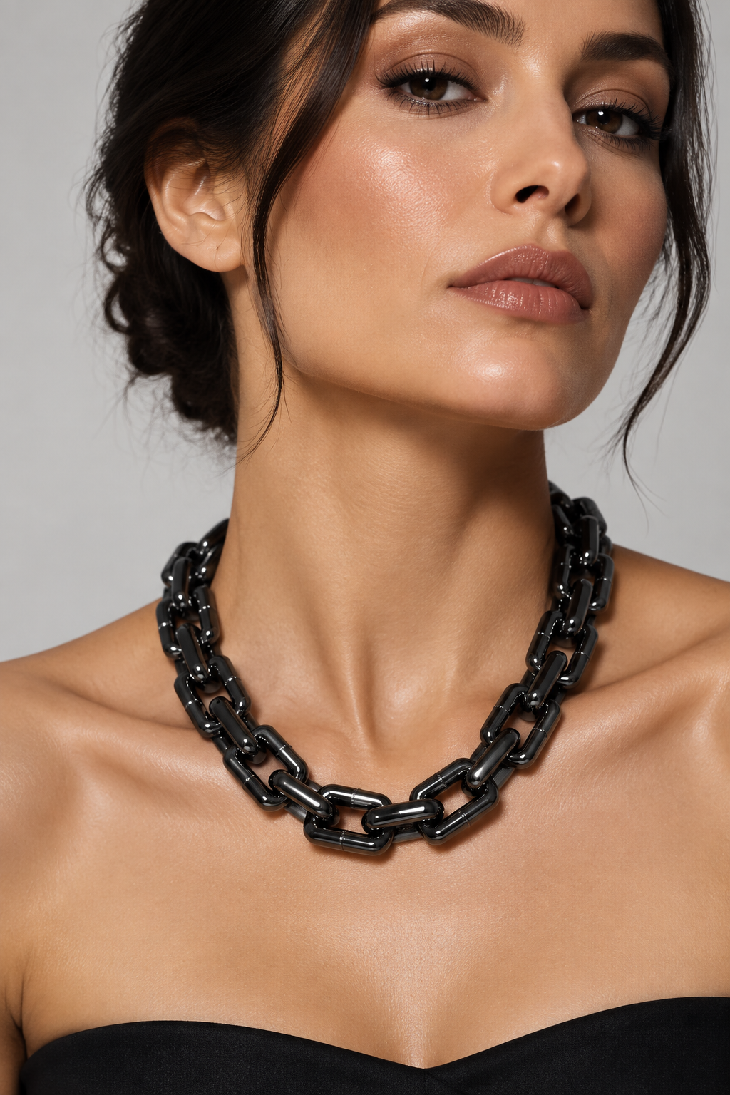 Le Collier Chaine à Gros Maillons Iconique- Maison C&N
