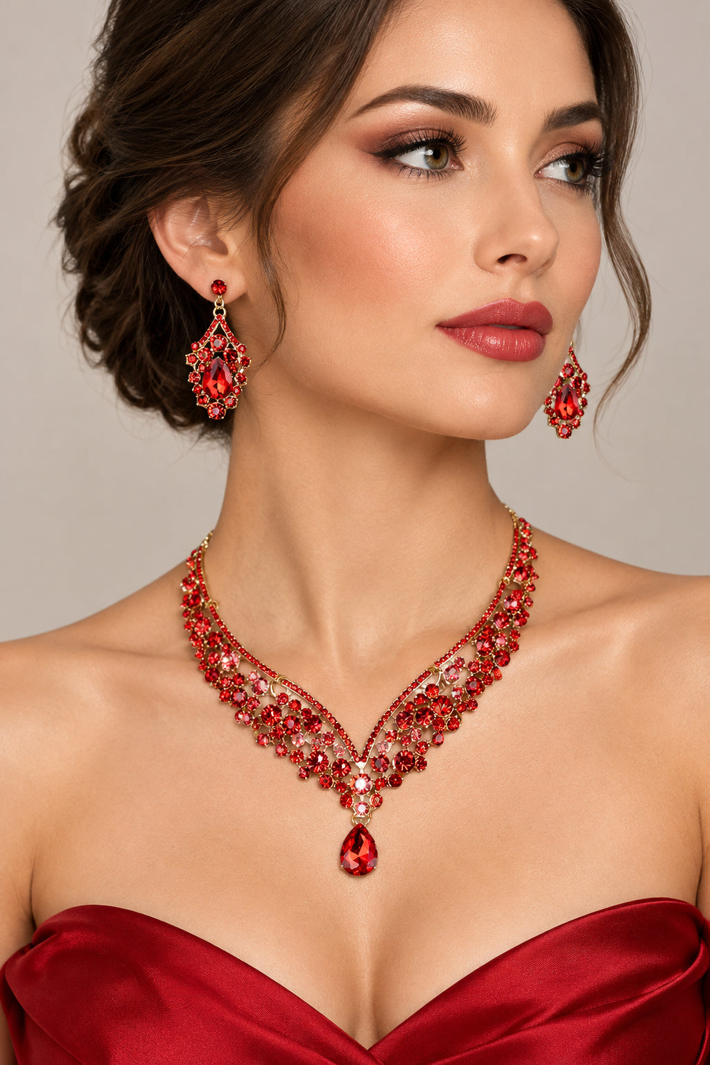 La Parure Royale Impériale Strass & Cristaux- Maison C&N